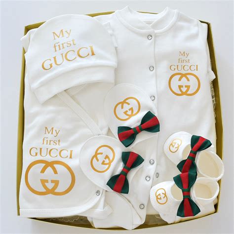 set neonato gucci|gucci baby girl dresses.